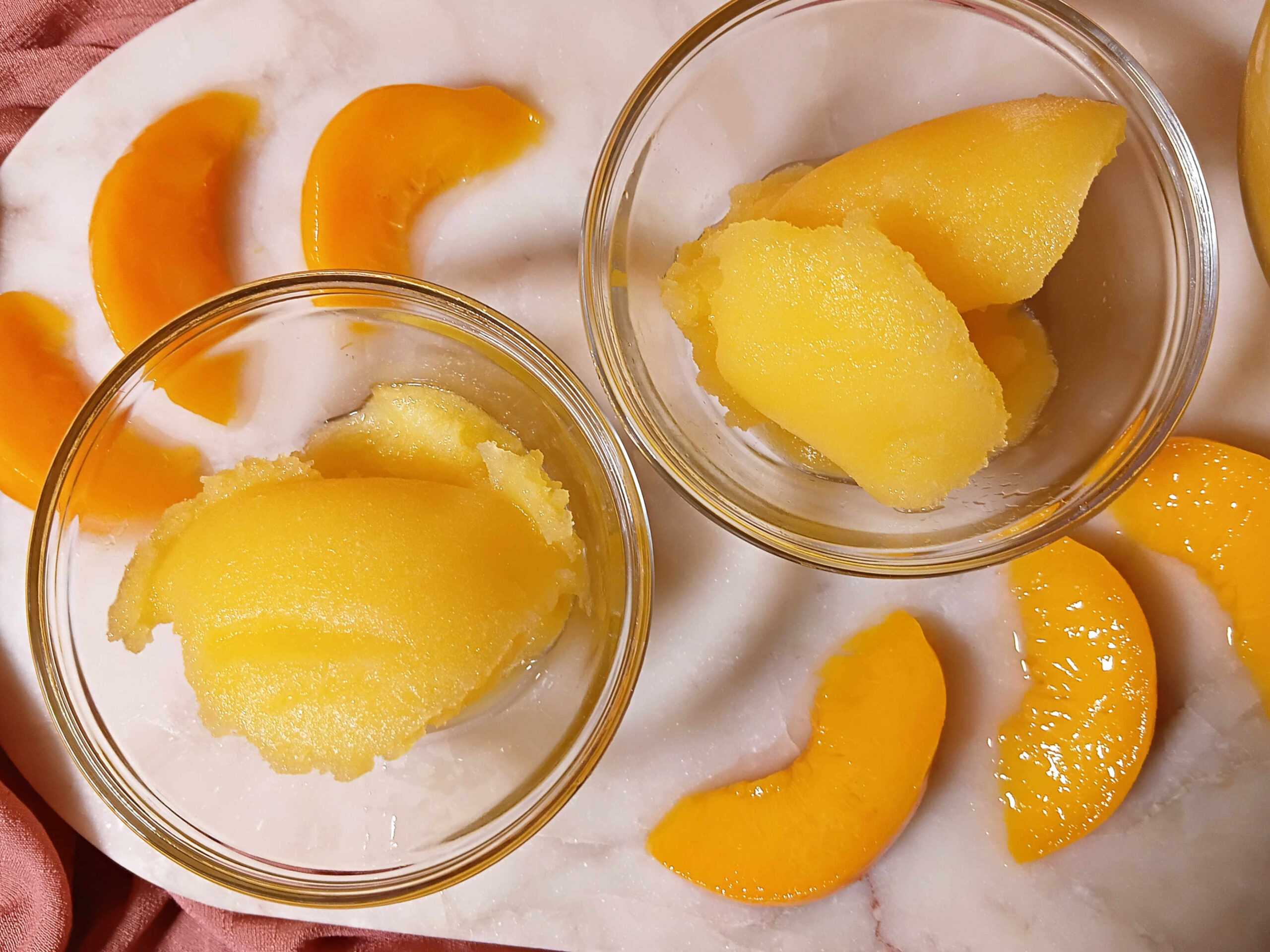 peach sorbet