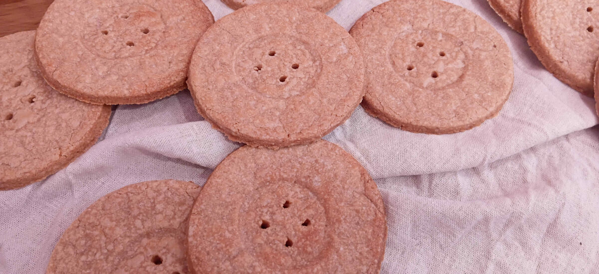 Chocolate button cookies