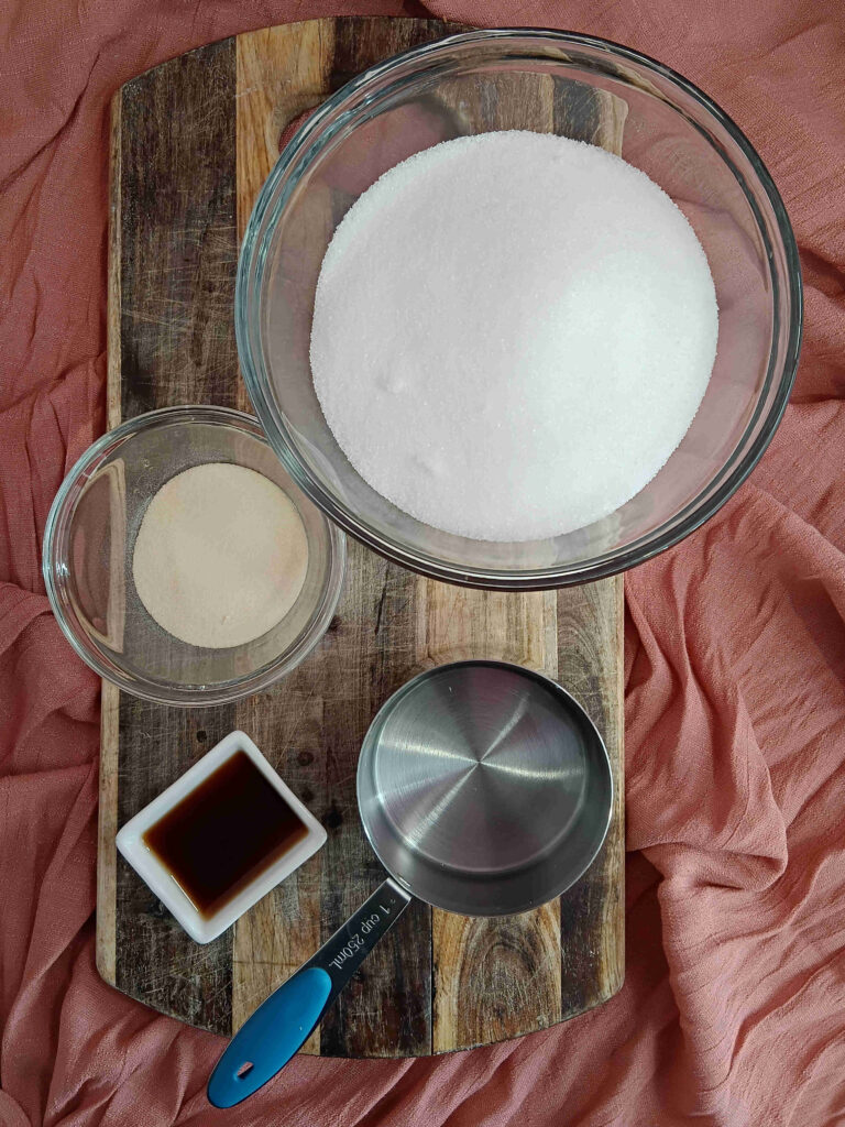 Vanilla marshmallow ingredients