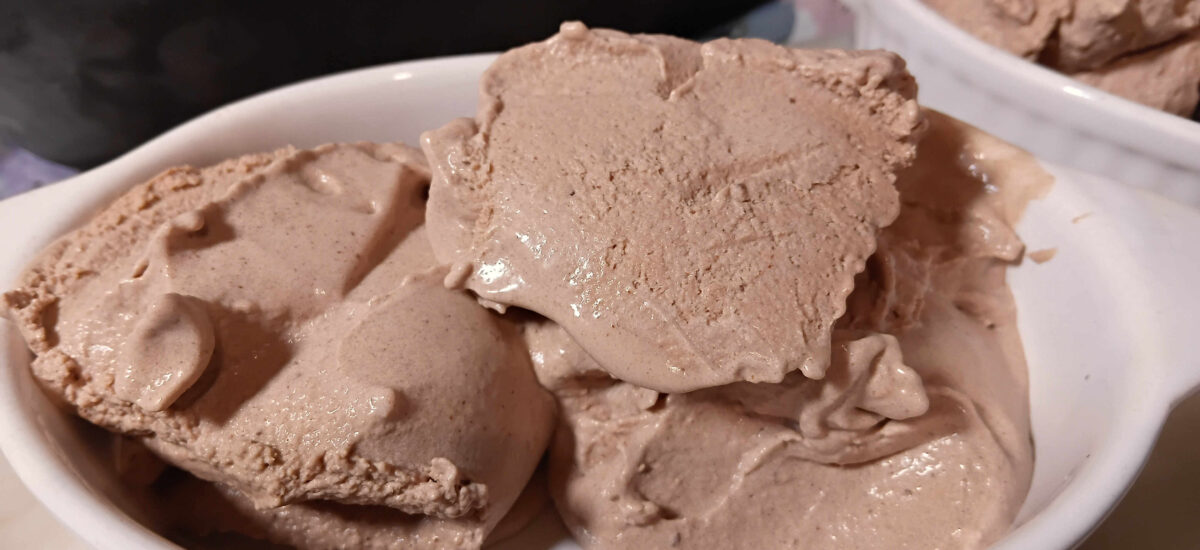 Homemade Chocolate Ice Cream