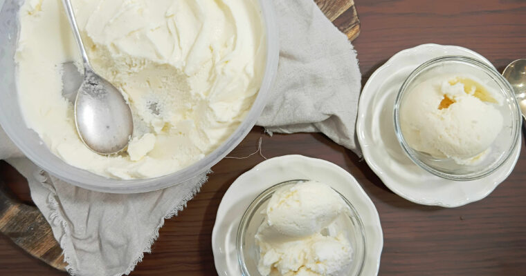 Vanilla Frozen yoghurt
