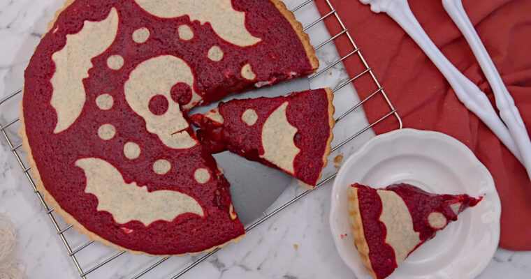 Blood and Bones – Red Velvet Tart