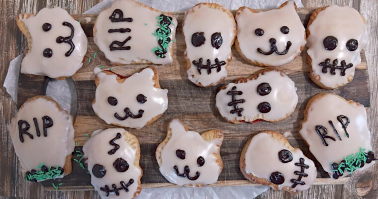 Jam Filled Halloween Pop Tarts