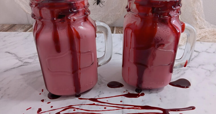 Bloody Vampire Milkshakes
