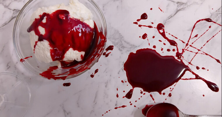 Edible Fake Blood