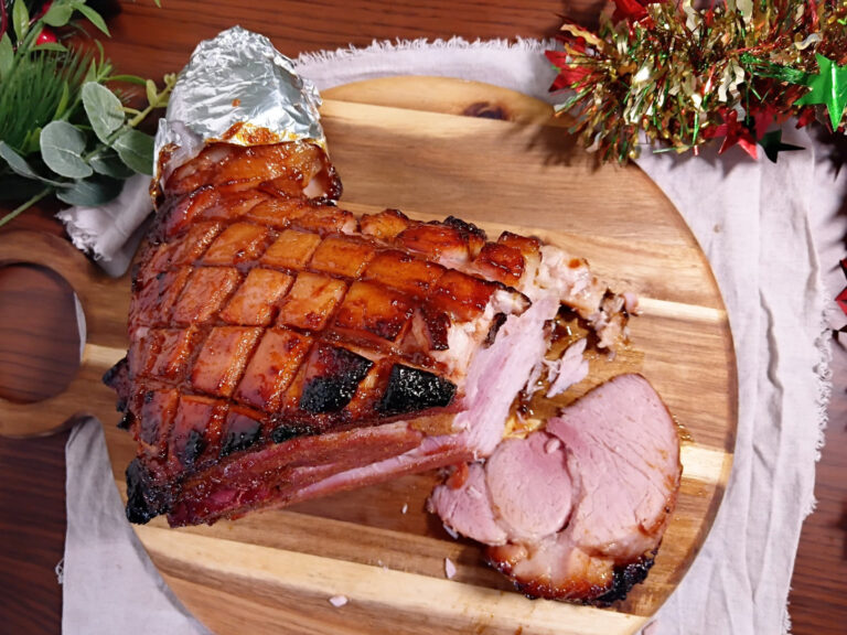 glazed ham
