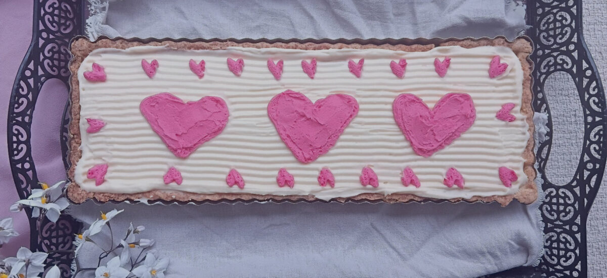 Vanilla Sweetheart Pie