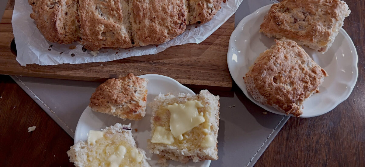 Ham and Cheese Scones