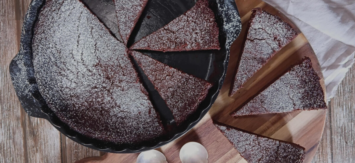 Chocolate Impossible Pie