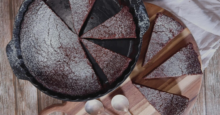 Chocolate Impossible Pie