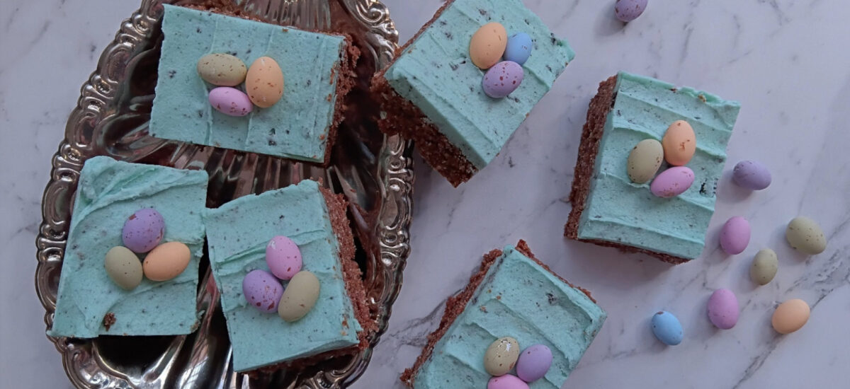 Speckled Egg Easter Slice