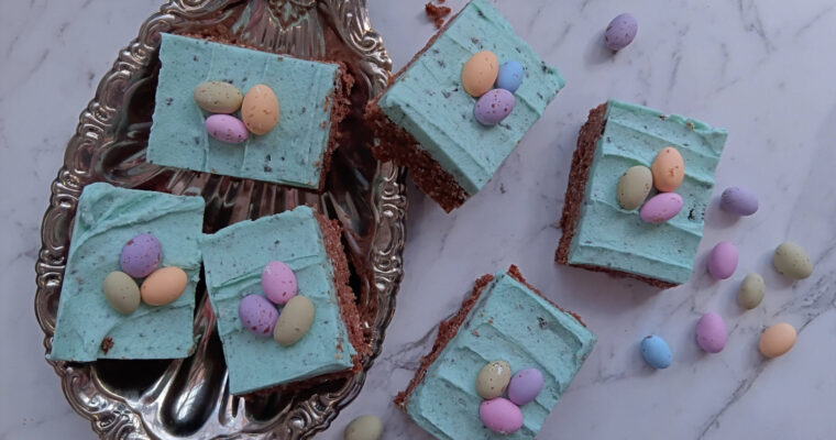 Speckled Egg Easter Slice
