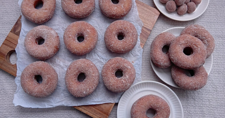 Cinnamon Donuts – cake style fried donuts