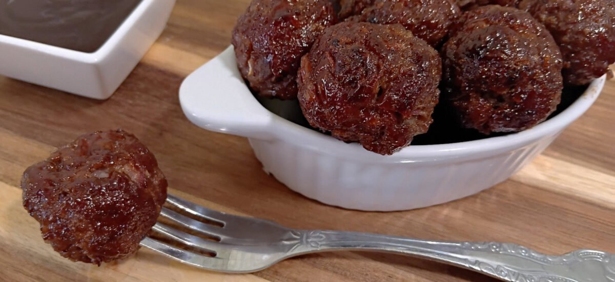 Baked BBQ Meatballs