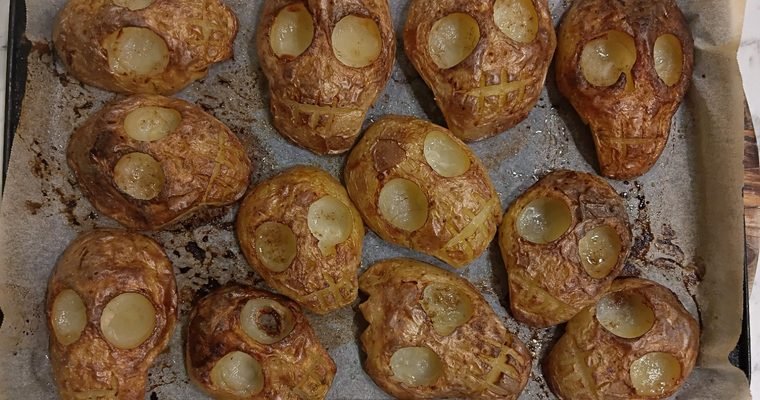 How To Make Potato Skulls